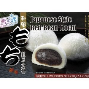 mochi aux haricots rouges par 6 yuki & love 210g