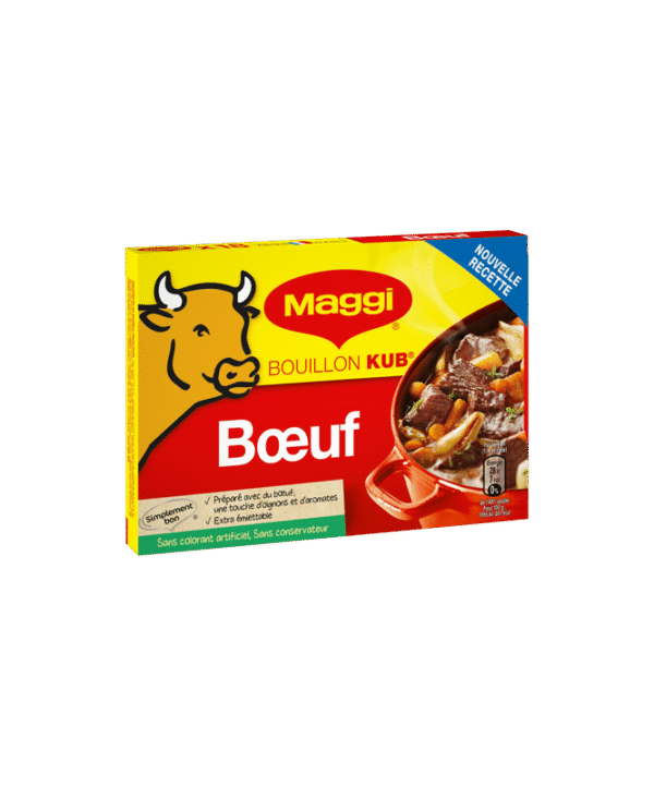 maggi bouillon kub boeuf x8 80g