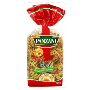 panzani pâtes torti légumes 500g